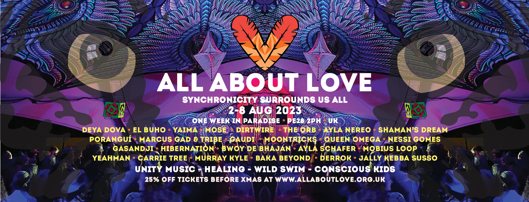 All About Love Festival 2023 Tickets, Wed, Aug 2, 2023 at 1200 PM